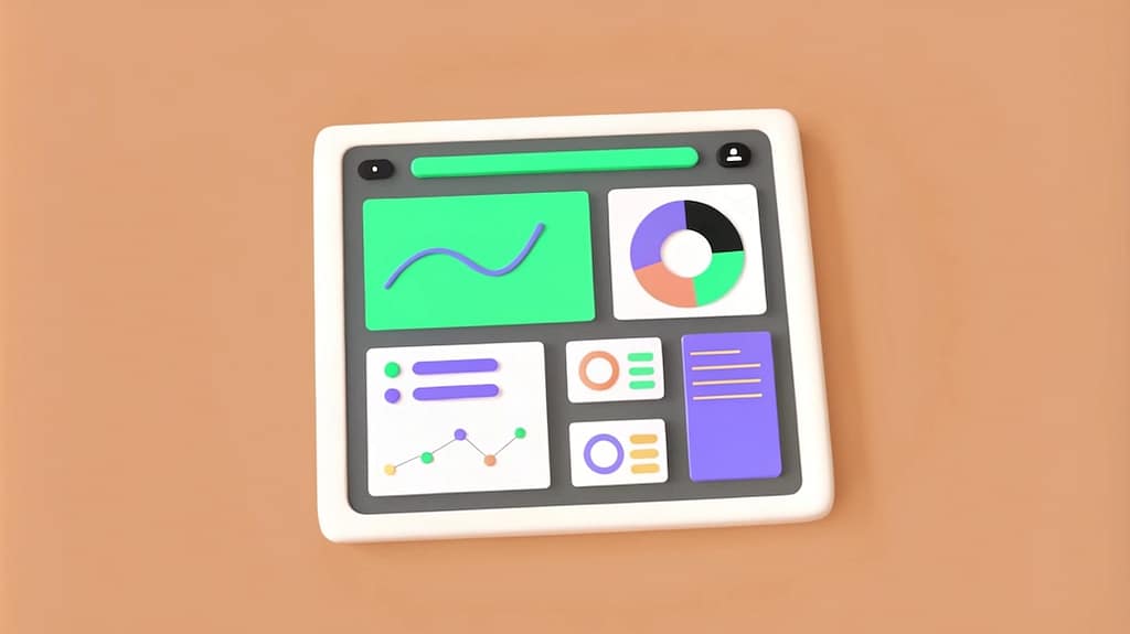 تصميم لوحات التحكم والتطبيقات الداخلية