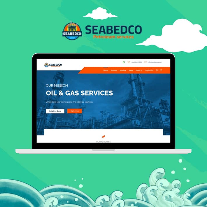 تصميم موقع شركة