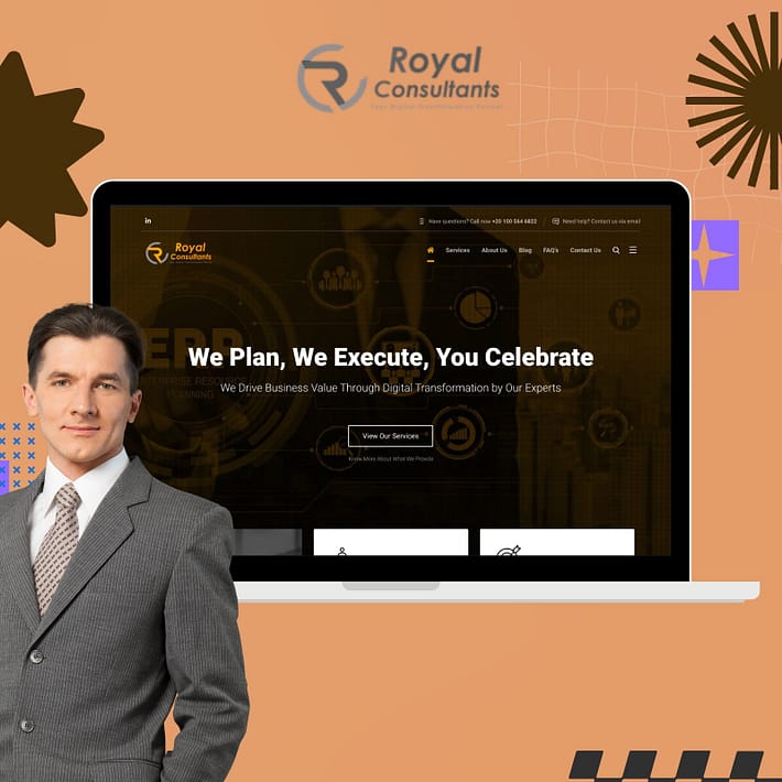 تصميم موقع الكتروني لشركة